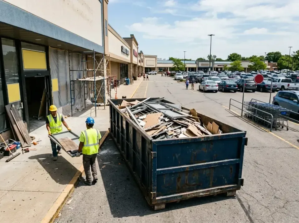 retail-store-renovation-debris-003 — frequently asked questions, Roll-off Dumpster Rentals in Jacksonville, AR